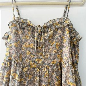 URBAN OUTFITTERS floral babydoll dress